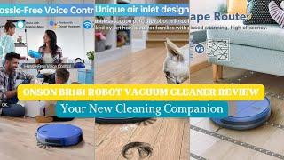 ONSON BR151 Robot Vacuum Cleaner Review - Your New Cleaning Companion #vacuumcleaner #walmartfinds