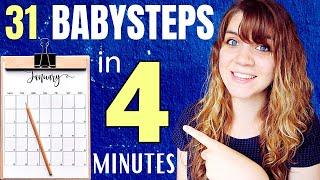 All 31 of Flyladys Baby Steps in UNDER 4 Minutes