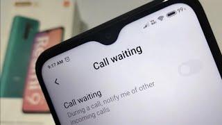 Redmi 9 prime call waiting call waiting enable disable kaise kare