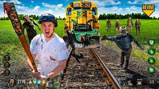 CALL OF DUTY ZOMBIES IRL 24 Hour ZOMBIE TRAIN Survival