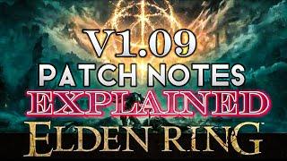 Elden Ring V1.09 Patch Notes Explained