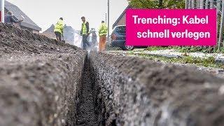 Trenching im Überblick So kommen Kabel blitzschnell unter die Erde