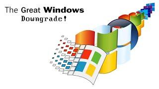 The Great Windows Downgrade  Part 1 Windows 10 to Windows Whistler Build 2419 2000 SUB SPECIAL