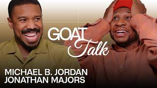 Creed III Stars Michael B. Jordan & Jonathan Majors Battle Over Their GOATs  GOAT Talk