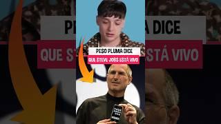 Peso Pluma dice que Steve Jobs está vivo