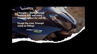 2024 Daytona 660 and every Triumph accessory going  - intro
