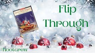 Santas Kitty Helpers Colouring Book Flip Through #flipthrough #HootCrew #TheNightOwl