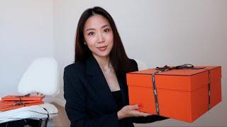 HERMES QUOTA BAG UNBOXING • MY BIGGEST HERMES HAUL