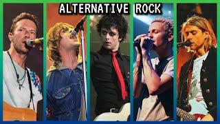 Best of Alternative Rock 90s & 2000s Red Hot Chili Peppers Evanescence Keane Oasis The Killers