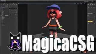 MagicaCSG -- NEW Free 3D Modeler From MagicaVoxel Creator