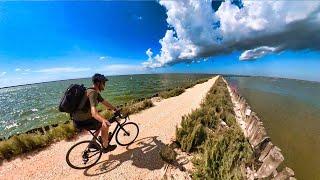 Una STRADA sullACQUA nell’UNICO DELTA d’ITALIA Nella città dei FENICOTTERI ROSA