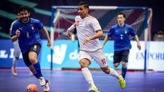  Italy vs  Iran 4-6  Futsal  FIFA International Friendly 2021  Extended Highlights