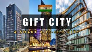 Driving through Gift City  Ahemdabad    A Developing Smart Hi - tech City  Emerging India