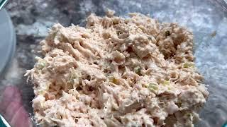 Easy Chicken Salad  Quick Lunch or Snack Recipe