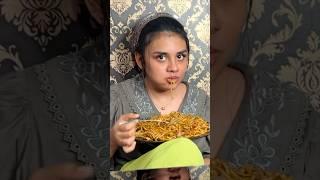  പൊന്നുമായി Noodles eating challenge  #shorts