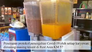 Protokol Kesehatan Pencegahan COVID19 di Rest Area KM 57