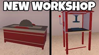 NEW WORKSHOP UPDATE in Roblox My Prison