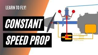 How a Constant Speed Propeller Works  Commercial Pilot Training