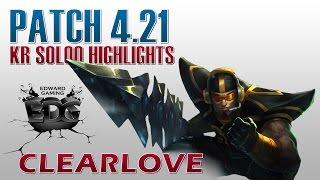 EDG ClearLove - Jarvan IV Jungle - KR SoloQ Highlights