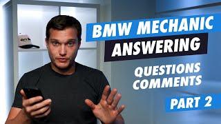 BMW Mechanic Q&A Why PLASTIC?