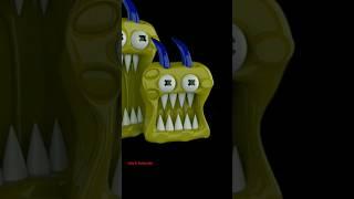 Evil Monsters #30 - Halloween  Animation 3D  Horror shorts  #funny #cutehorror #3dmodeling