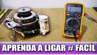 Como Ligar # MOTOR NO CAPACITOR