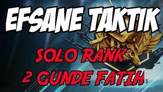 SOLO RANK PUBG MOBİLE RANK KASMA TAKTİKLERİ TEKLİ ÜŞN NASIL FATİH OLUNUR C6S17