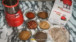 Premier Spice Grinder  High speed dry & wet masala grinder Unboxing & Review #premier #grinder