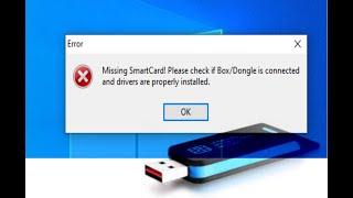 UMT Dongle smart card error solution  how to install smart card driver