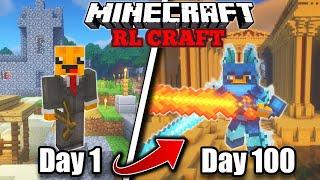 I Survived 100 Days in RL Craft 2.9 Modded Minecraft...