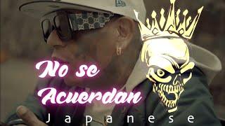 Japanese - No Se Acuerdan  Video Oficial