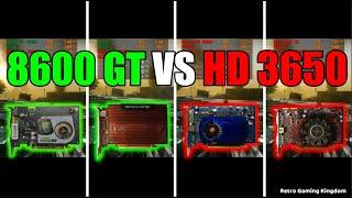 GeForce 8600 GT vs Radeon HD 3650 Xtreme Test In 11 Games No FPS Drop - Capture Card