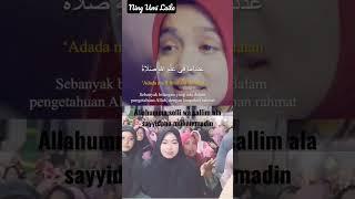 Ning Umi Laila  Allahumma solli wa sallim Ala sayyidaina Muhamadin#sholawat #shorts