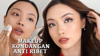 Makeup Kondangan Kilat ANTI RIBET pakai Produk Lokal AFFORDABLE