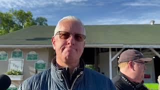 Pletcher on his Ky Derby trio after they train Friday morning