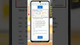 Đưa địa chỉ lên google map bằng điện thoại #shorts