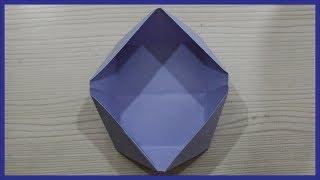 How To Make A Paper Snacks Bowl - Origami Snacks Bowl - Paper Activity