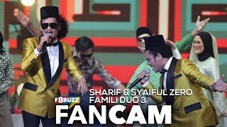 Sharif & Syaiful Zero • DIRENJIS-RENJIS & BUNYI GITAR • Famili Duo 3 • F8Buzz FanCam