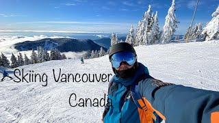 Vancouver ski cypress mountain skiing in Vancouver Canada  December #travel #skicanada