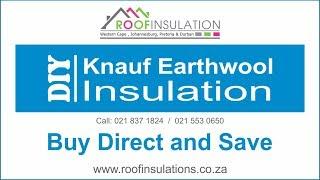 How to Cut Knauf Earthwool Insulation - How to Install Ceiling Insulation