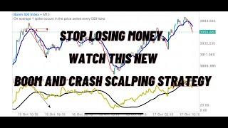 This new boom and crash scalping strategy is doing wonders. Flip your account watch this video.