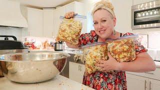 Cooking Massive Freezer Meals to Feed My Large Family