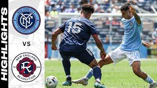 HIGHLIGHTS New York City FC vs. New England Revolution  July 09 2022