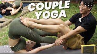 COUPLE YOGA CHALLENGE BILLY SYAHPUTRA DAN MARIA VANIA