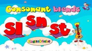 Consonant Blends  The Letter S  Phonics Mind Map