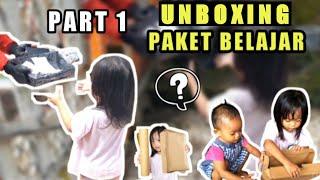 UNBOXING PAKET BELAJAR ANAK 3 TAHUN BELAJAR DI RUMAH