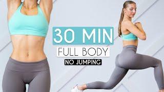 30 MIN FULL BODY FAT BURN HIIT No Jumping & Low Impact