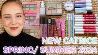 NEW CATRICE SPRING SUMMER 2024  First impression review incl. swatches & full face makeup look