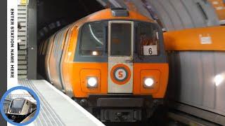 Trains at All Stations on the Glasgow Subway