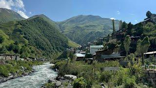 Высокогорное село в Дагестане путешествие без денег Тляротинский район аварцы